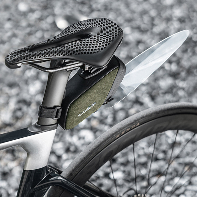 ROCKBROS C53 Bike Saddle Bag Cycling Bicycle Tail Storage Bag with Mudguard ROCKBROS C53 Bike Saddle Bag Cycling Bicycle Tail Storage Bag with Mudguard